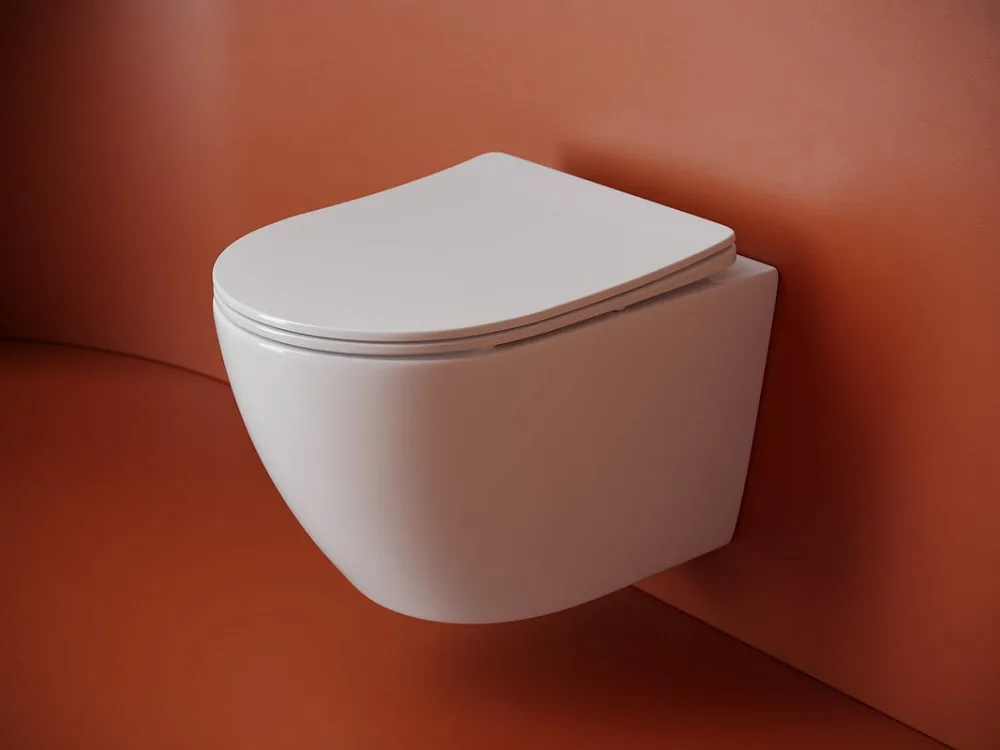 Подвесной унитаз Ceramicanova Uno смыв Торнадо CN11001T белый Sancos — официальный сайт