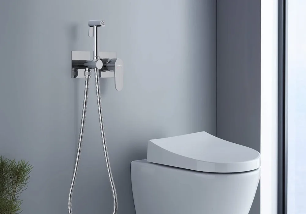 Гигиенический душ AQUATEK Оберон AQ1220CR со смесителем, С ВНУТРЕННЕЙ ЧАСТЬЮ, хром Sancos — официальный сайт
