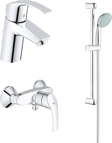Комплект для ванной Grohe Eurosmart 123576