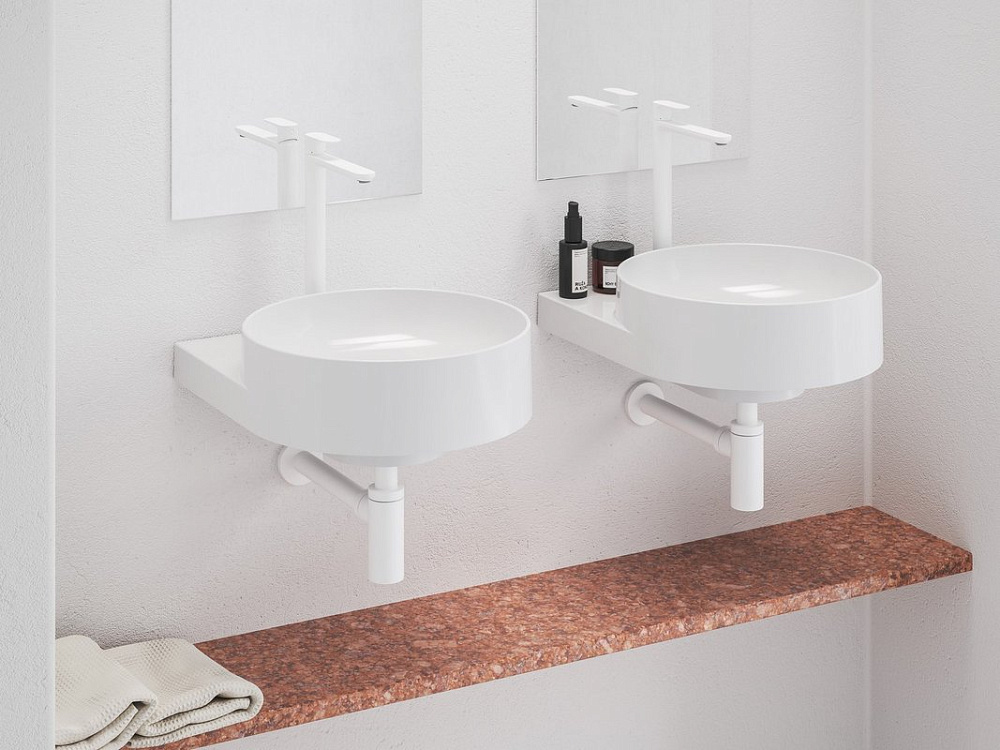 Смеситель для раковины Ravak Eleganta EL 015.11WV BeCool, белый вельвет