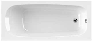 Акриловая ванна Cezares Eco 180-80-41-W37 без опоры 180x80 см, пристенная, белая