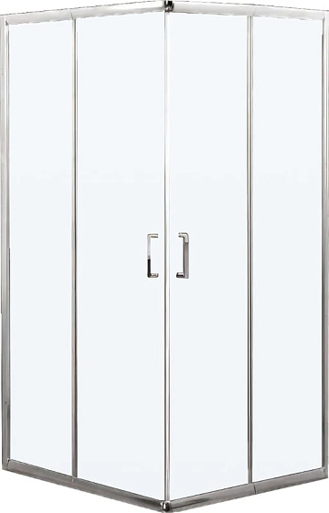 Душевой уголок BelBagno Unique A-2-85/100-C-Cr стекло прозрачное