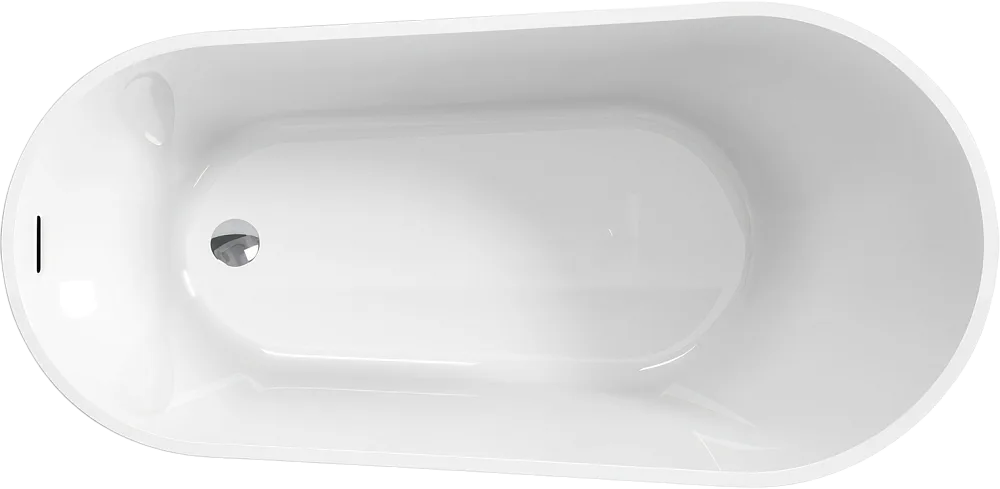Акриловая ванна BelBagno BB704 170x80 см, отдельностоящая, белая, овальная, на ножках Sancos — официальный сайт