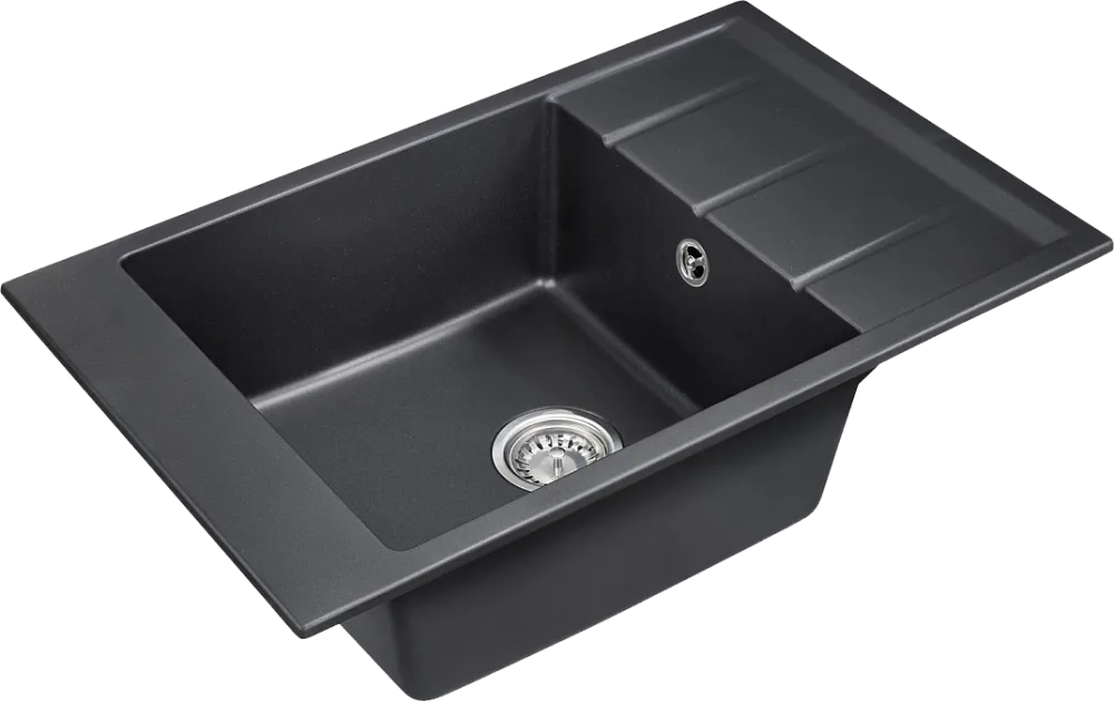 Мойка кухонная Emar Quartz EMQ-1780.Q, морион Sancos — официальный сайт