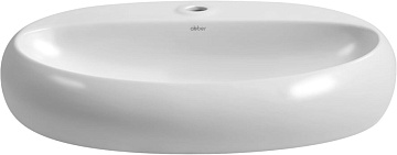 Накладная раковина Abber Bequem AC2112 белая