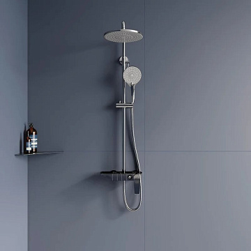 Душевая стойка RGW Shower Panels SP-33, хром