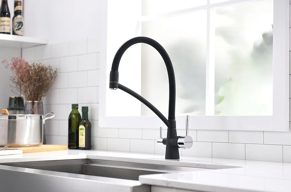 Смеситель для кухни Paulmark Siegen Si213111-401 с гибким изливом Sancos — официальный сайт