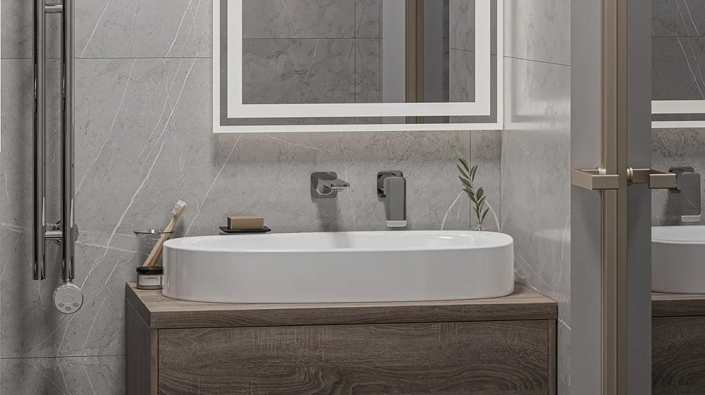 Накладная раковина WHITECROSS Moonstone E 0731.070035.100 70 см, белый глянец Sancos — официальный сайт
