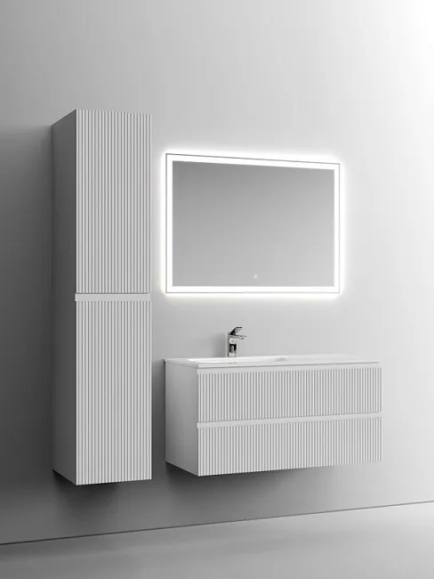 Тумба с раковиной Sancos Snob T 100 см, L, bianco Sancos — Оригинал