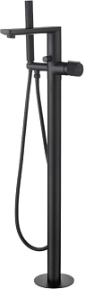Напольный смеситель для ванны с душем Allen Brau Liberty 5.33012-31, С ВНУТРЕННЕЙ ЧАСТЬЮ, матовый че