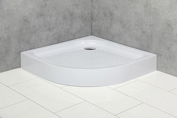 Поддон для душа BelBagno Tray 85х85 R550 с сифоном