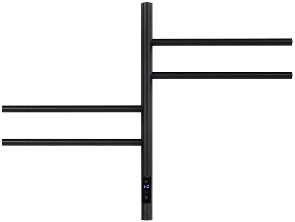 Полотенцесушитель электрический Vincea VTD-1S1CBE черный Sancos — официальный сайт