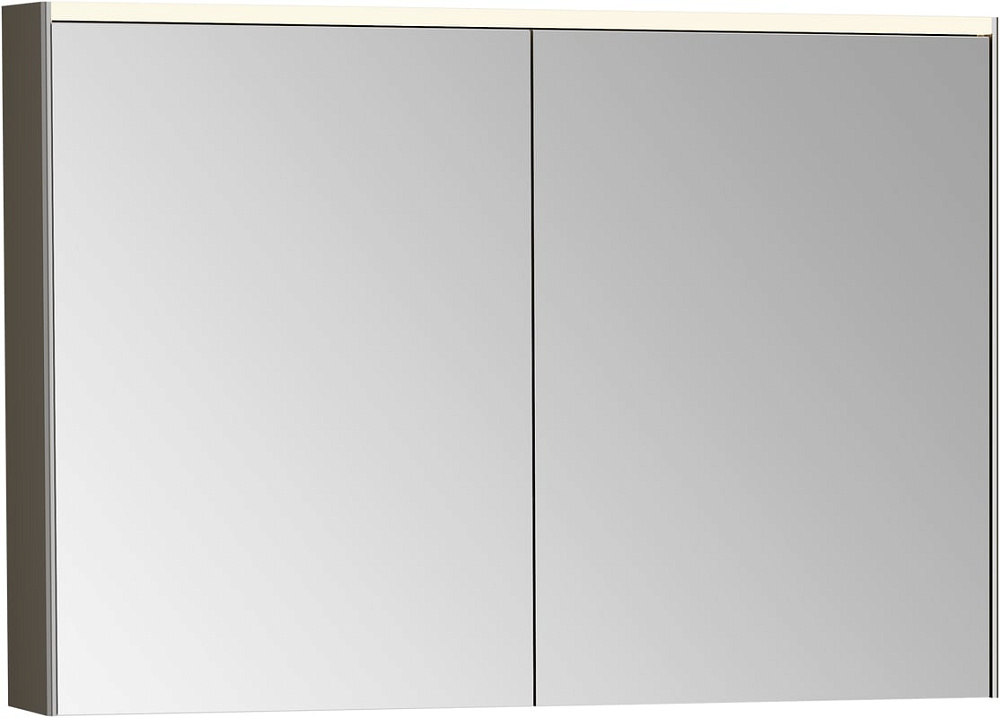 Зеркало-шкаф VitrA Core 100 с подсветкой, антрацит