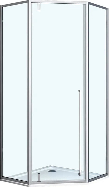 Душевой уголок Vincea Penta VSP-3P900CL 90x90, профиль хром, стекло прозрачное