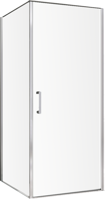 Душевой уголок Abber Sonnenstrand AG04070-S90 90x70, профиль хром, стекло прозрачное