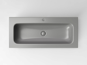 Мебельная раковина Ceramicanova Grace CN7013MH антрацит матовый