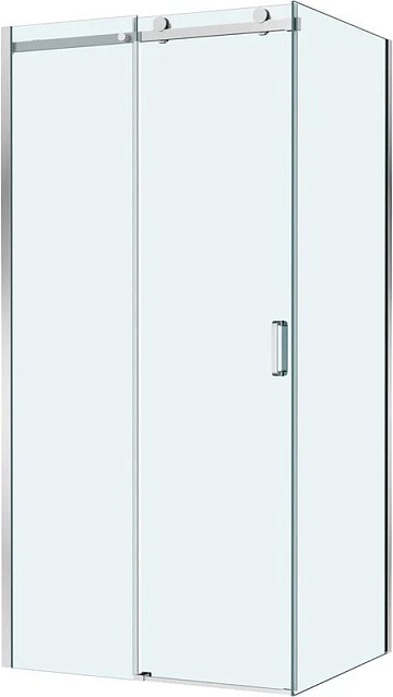 Душевой уголок BelBagno Soft Close-2 AH-1-100/90-C-Cr профиль хром