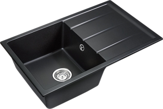 Мойка кухонная Emar Quartz EMQ-1800.Q, морион