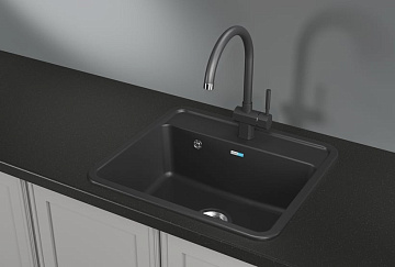 Мойка кухонная Granula Standart 5601, черный