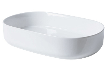 Накладная раковина Allen Brau Fantasy Oval 55x36, белая