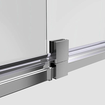 Душевая дверь в нишу Vincea Intra VDP-1I7080CL 70/80 см, стекло прозрачное, хром