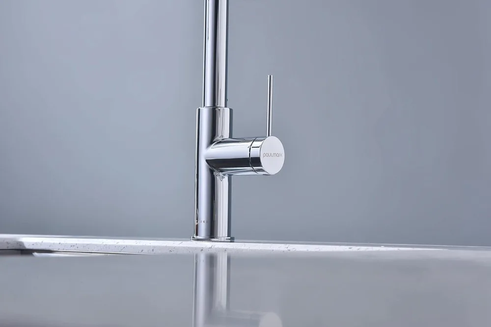 Смеситель для кухни Paulmark Galant Ga213077-CR хром Sancos — официальный сайт