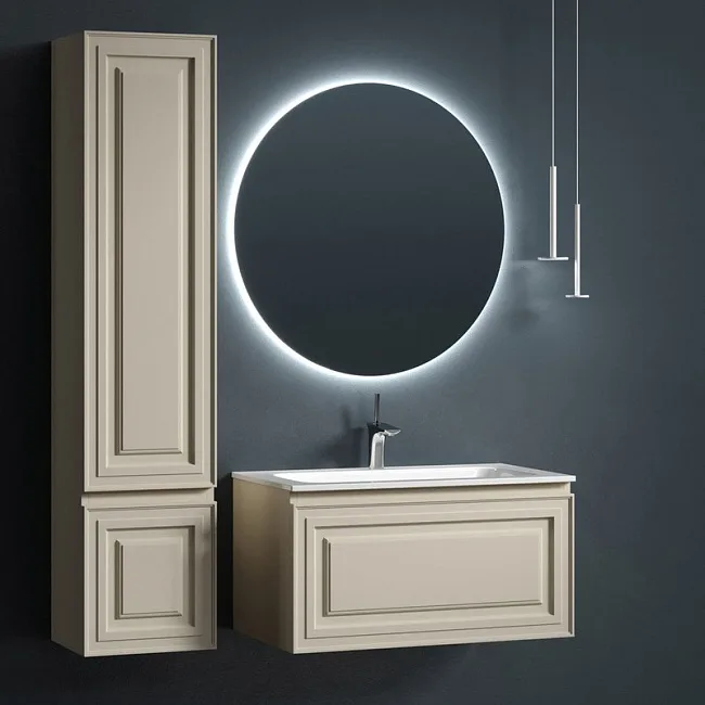 Тумба под раковину Sancos Very 80 подвесная Beige soft (капучино), VR80CE Sancos — Оригинал