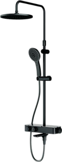 Душевая стойка AM.PM Inspire V2.0 F0750A522, с термостатом, черная
