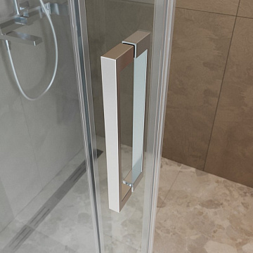Душевая дверь в нишу BelBagno Soft Close-1 BF-1-140-C-Cr профиль хром