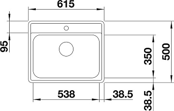 Мойка кухонная Blanco Lemis 6-IF 525108
