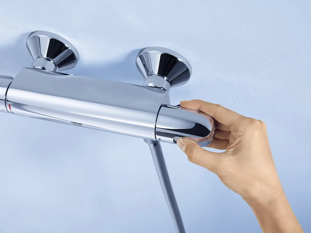Термостатический смеситель Grohe Grohtherm 1000 New 34143003 для душа Sancos — официальный сайт