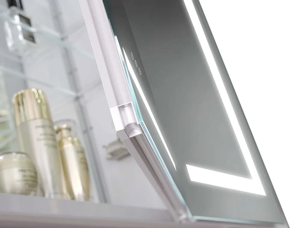 Зеркало-шкаф AQUATEK AQ7124-MLC 120 с подсветкой Sancos — официальный сайт