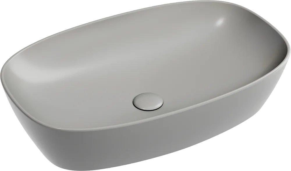 Накладная раковина Ceramicanova Element CN6049MH антрацит матовая Sancos — официальный сайт