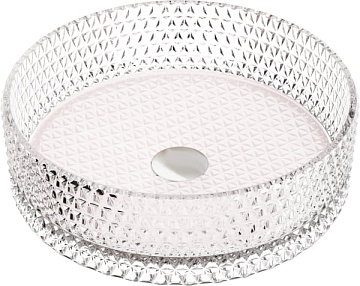 Накладная раковина Ceramicanova Cristal CN6062 прозрачная