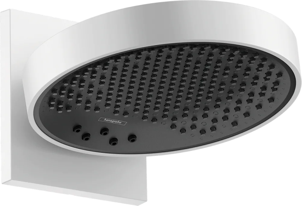 Верхний душ Hansgrohe Rainfinity 250 26233700 EcoSmart, матовый белый Sancos — официальный сайт