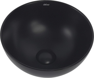 Накладная раковина Abber Bequem AC2106MB матовая черная