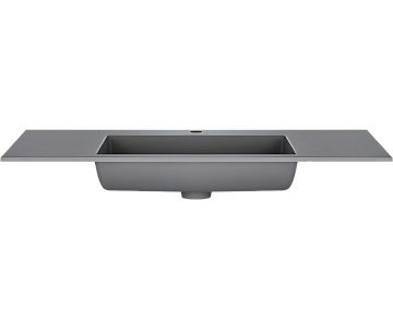 Мебельная раковина Vincea VCB-13100G 100 см, серая