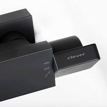 Душевая стойка Clever Nine Xtreme 60791, черная матовая