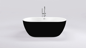 Акриловая ванна Black&White Swan SB111 180x75 см, 111SBBL