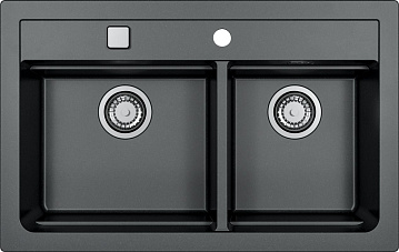 Мойка кухонная Alveus Atrox Granital 50 carbon