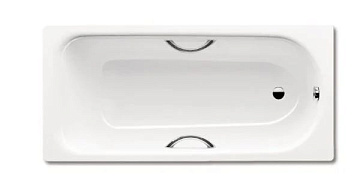 Стальная ванна Kaldewei Advantage Saniform Plus Star 336 133630003001 без опоры 170x75 см, пристенна