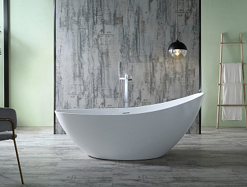 Акриловая ванна Abber 185x80 см, AB9233