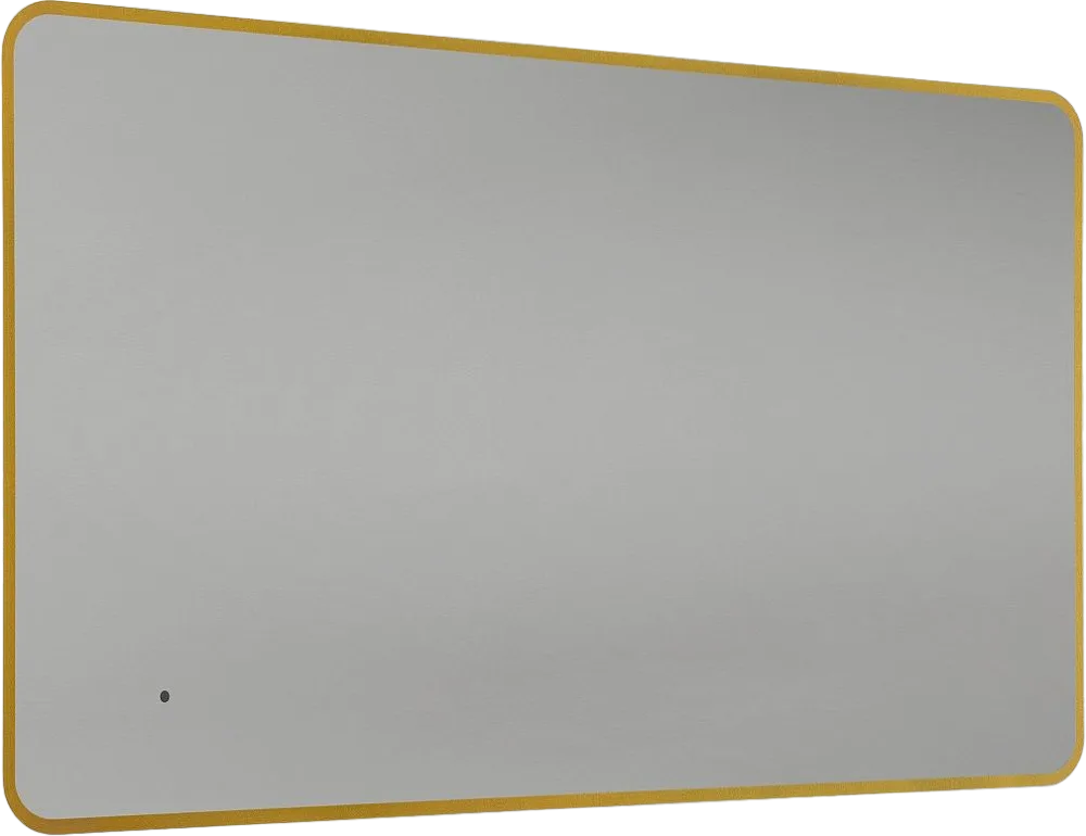 Зеркало Art&Max Siena S 60х100 золото, с LED-подсветкой, 6000К Sancos — официальный сайт