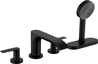 Смеситель на борт ванны Hansgrohe Vivenis 75444670, матовый черный