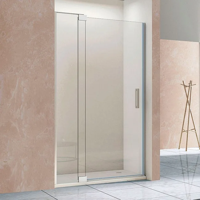 Душевая дверь в нишу Vincea Extra VDP-1E8090CL 80/90 см, стекло прозрачное, хром Sancos — Оригинал