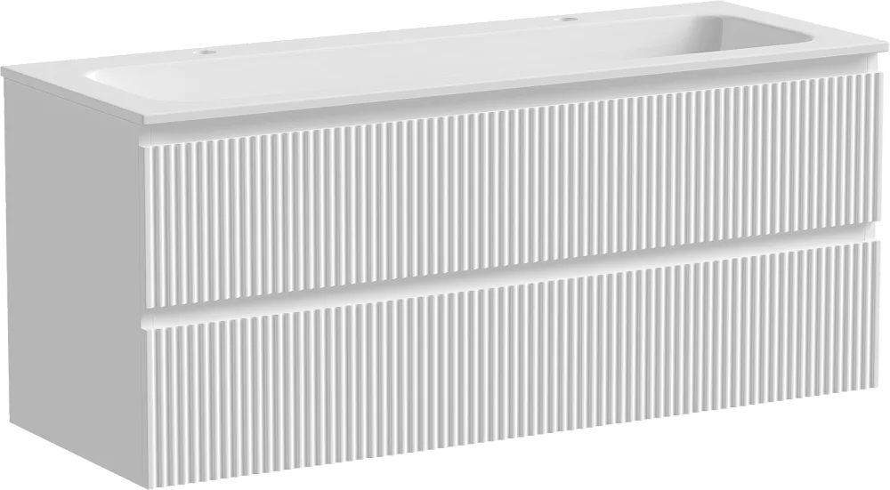 Тумба с раковиной Sancos Snob R 120 см, bianco, раковина CN7016 Sancos — официальный сайт