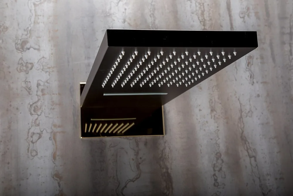 Душевой комплект Boheme Fusion 130-B, С ВНУТРЕННЕЙ ЧАСТЬЮ, чёрный Sancos — официальный сайт