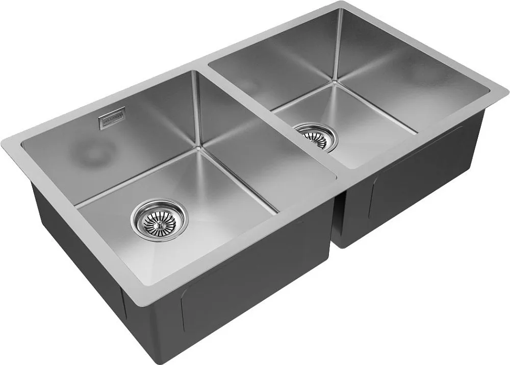 Мойка кухонная Paulmark Gerberg PM237844-BS брашированная нержавеющая сталь Sancos — официальный сайт