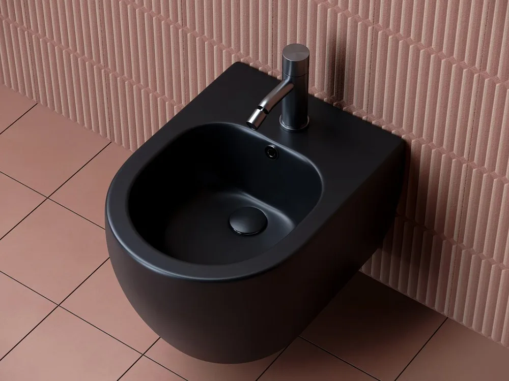 Биде подвесное Ceramicanova Play CN3002MB Sancos — официальный сайт