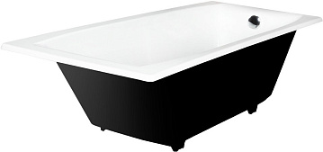 Чугунная ванна Wotte Forma 150x70 см, пристенная